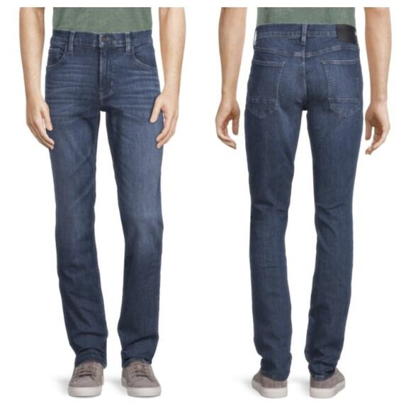 HUDSON Men's Blake Slim Straight Jean Medium Wash Size 31 - Picture 1 of 10